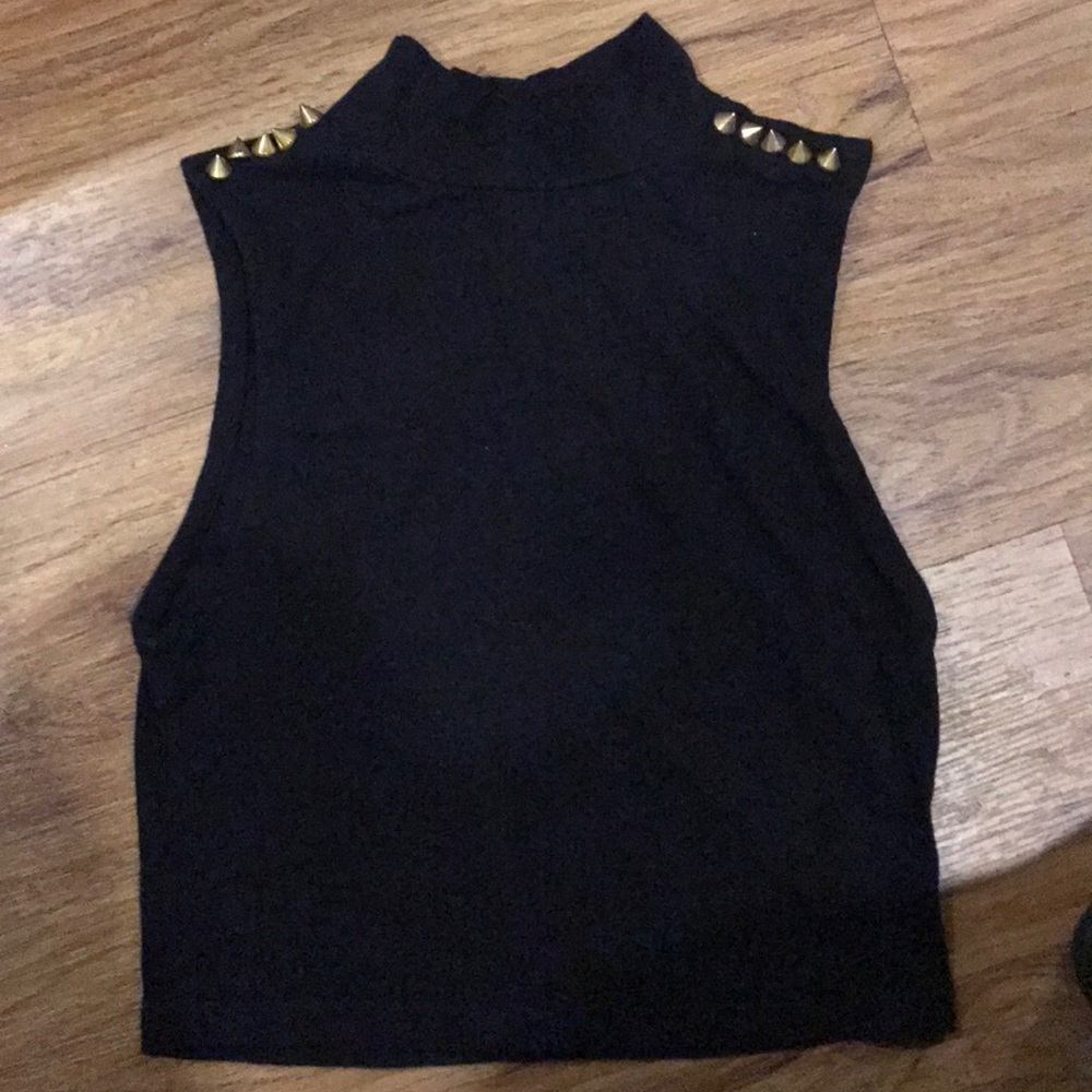 Studded Crop Top